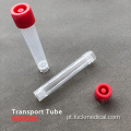 Tubo vazio de transporte de covid-19 swab fda